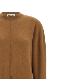 DARKPARK Long Gia Sweater Knotted at the Waist Beige