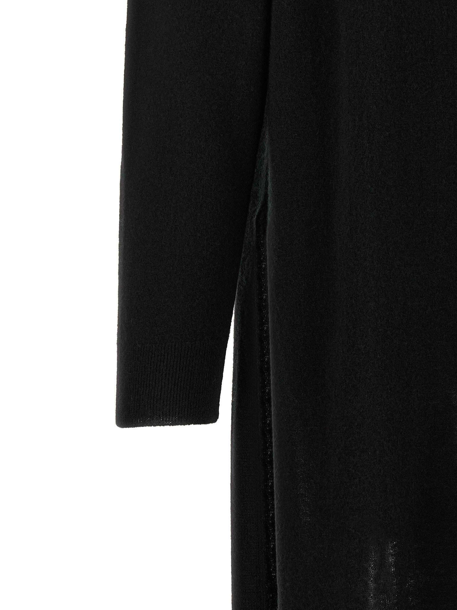 DARKPARK Long Gia Sweater Knotted at the Waist Black