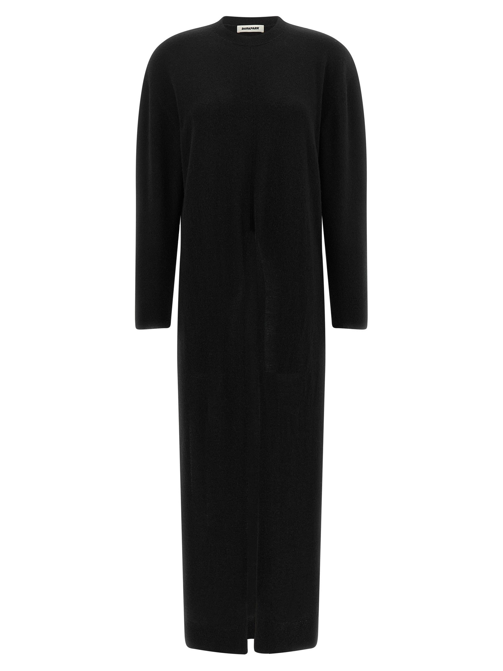 DARKPARK Long Gia Sweater Knotted at the Waist Black