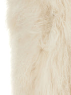 Yves Salomon Long Haired Vest White, view 4