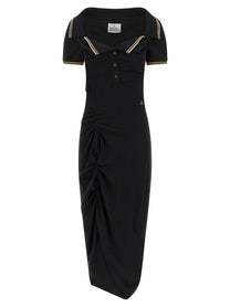 Vivienne Westwood Long Monday Pulling Dress Black