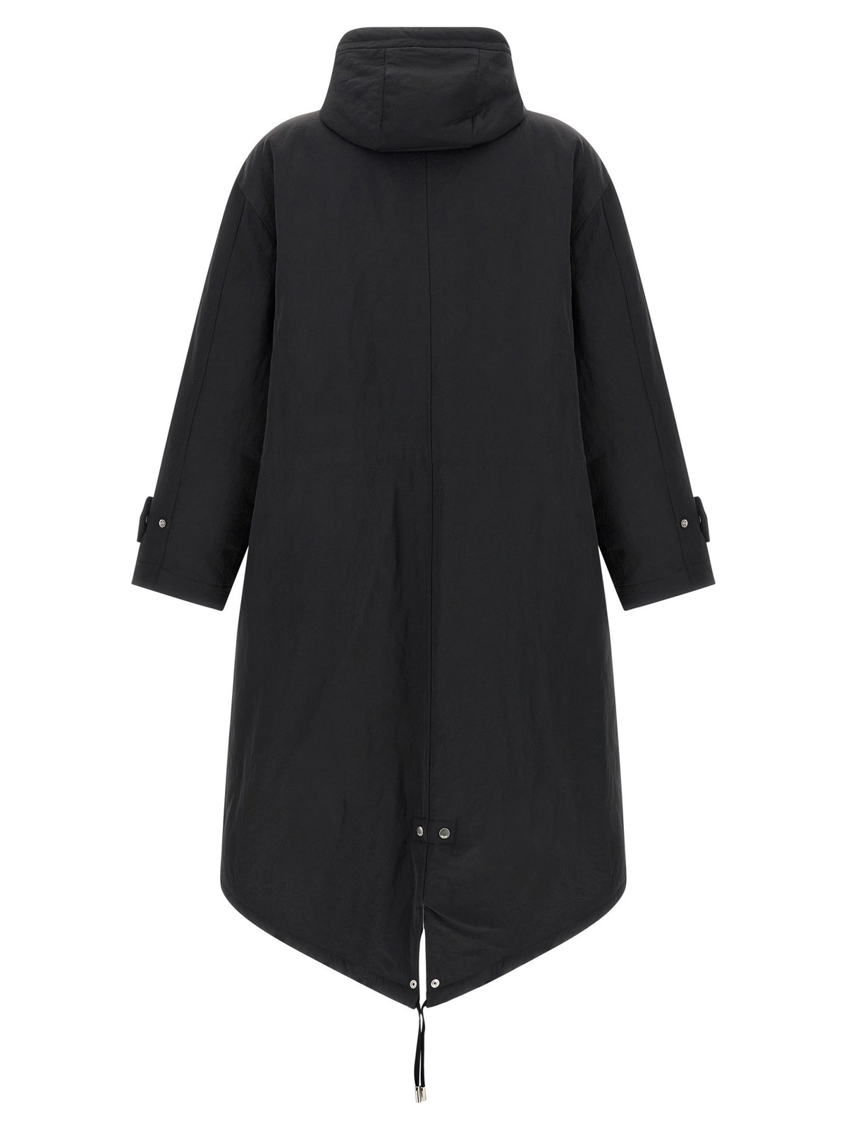 Ami Paris Long Parka Grey