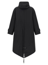 Ami Paris Long Parka Grey