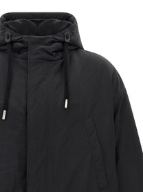 Ami Paris Long Parka Grey