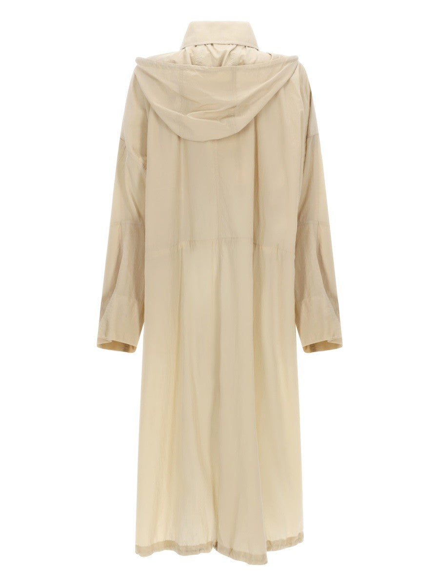 Sportmax Women's Long Raincoat Beige