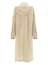 Sportmax Women's Long Raincoat Beige