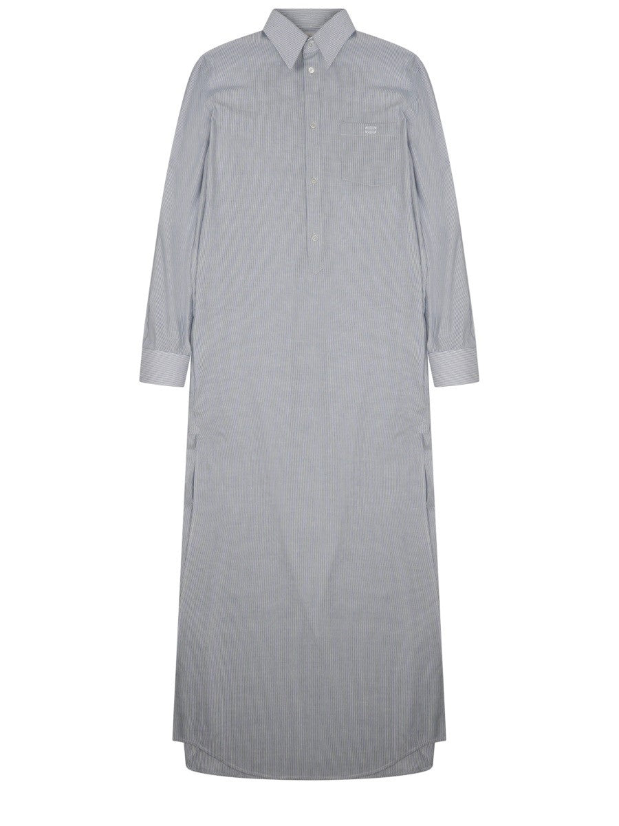 Celine Women's Long Shirt Dress Grey