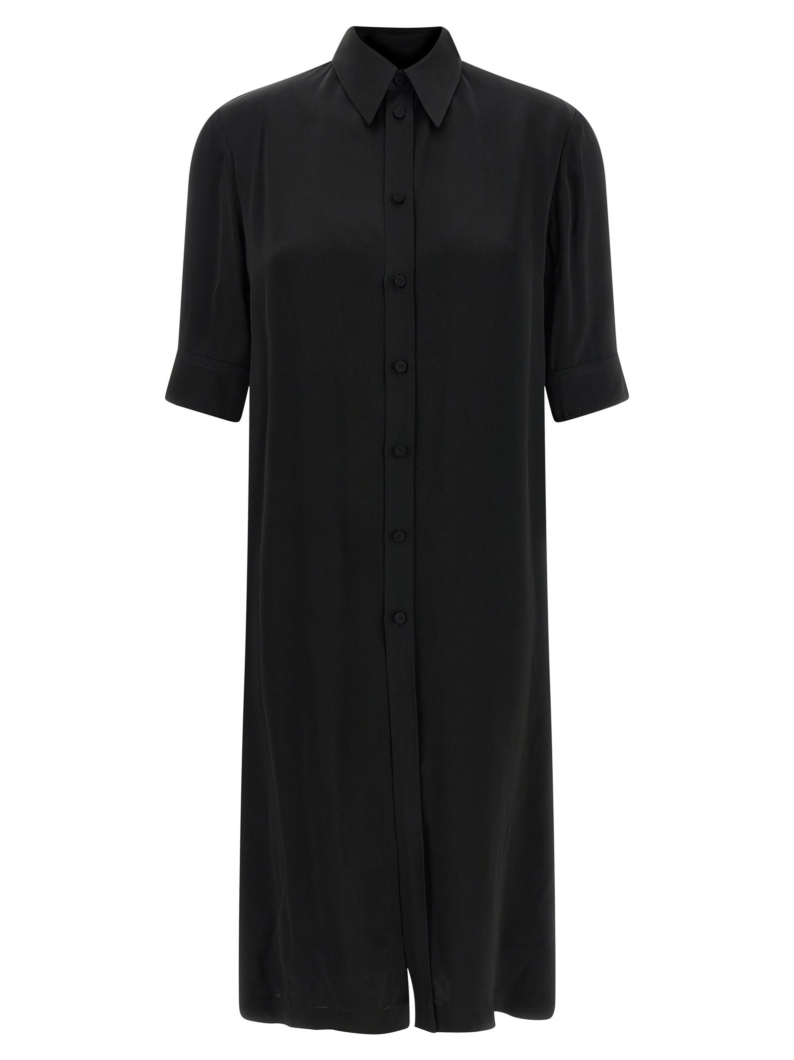 Jil Sander Long Shirt Black