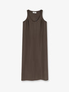 Rohe Women's Long Silk Dress earth