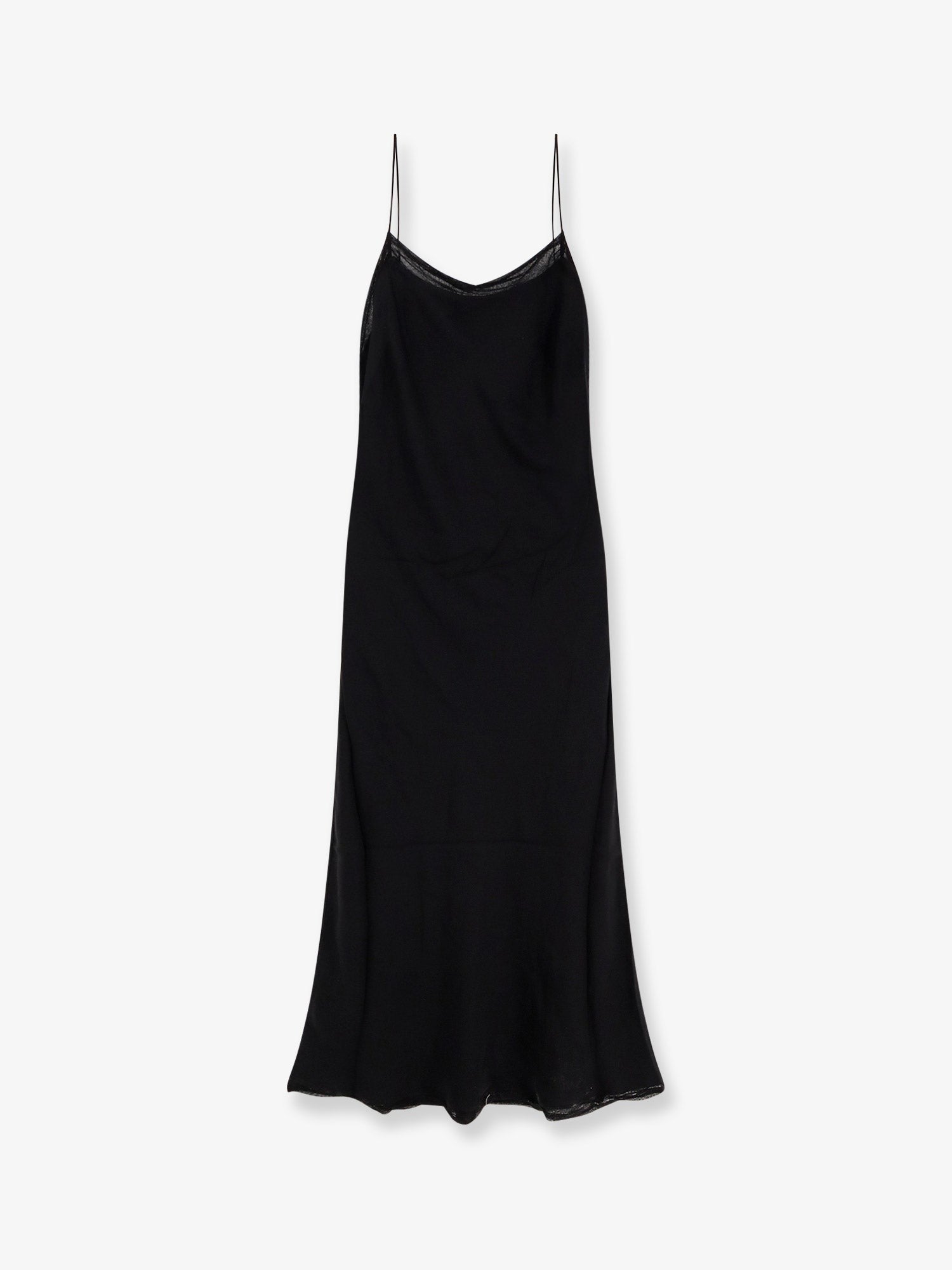 Toteme Women's Long Silk Dress Black Toteme