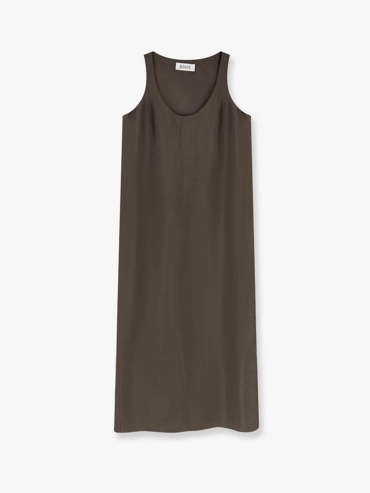 Rohe Women's Long Silk Dress earth