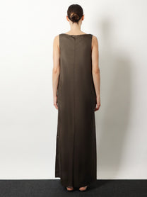 Rohe Women's Long Silk Dress earth