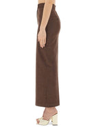 Max Mara Women's Long Skirt Pianosa Brown, view 4