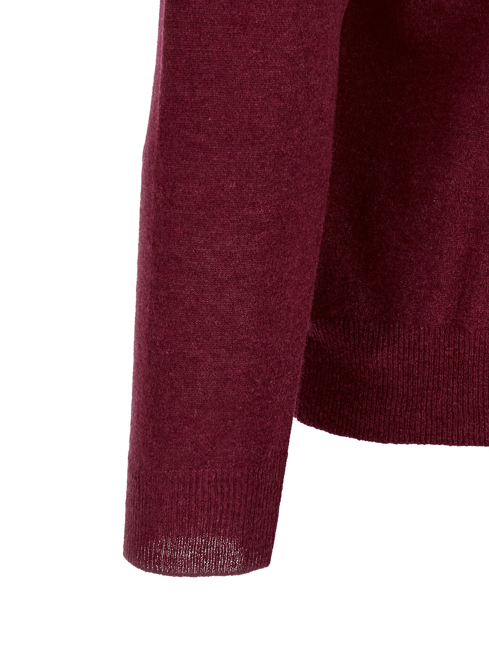 Zanone Long Sleeve Polo Shirt Red