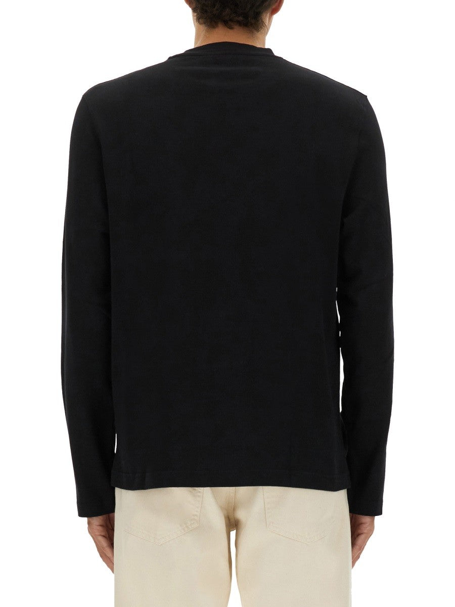 JACQUEMUS Men's Long Sleeved Shirt Black