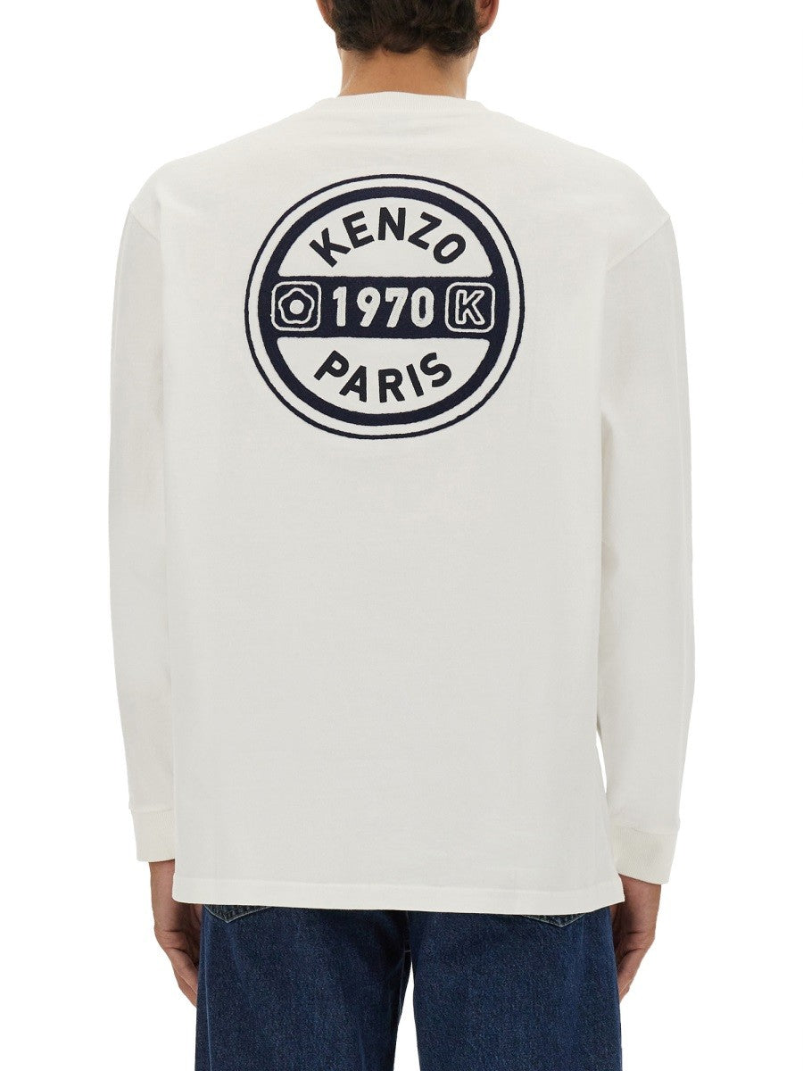 Kenzo Men's Long Sleeved Shirt White