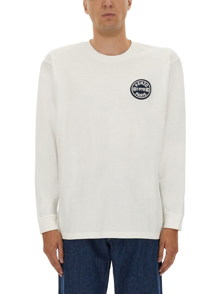 Kenzo Men's Long Sleeved Shirt White