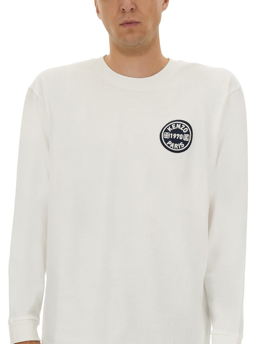 Kenzo Men's Long Sleeved Shirt White