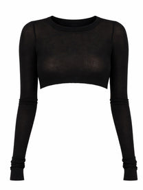 Rick Owens Women's Long Sleeved Top Black