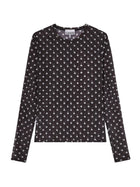 Ganni Women's Long Sleeved Top Black