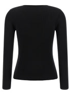 Parosh Long Sweater Black