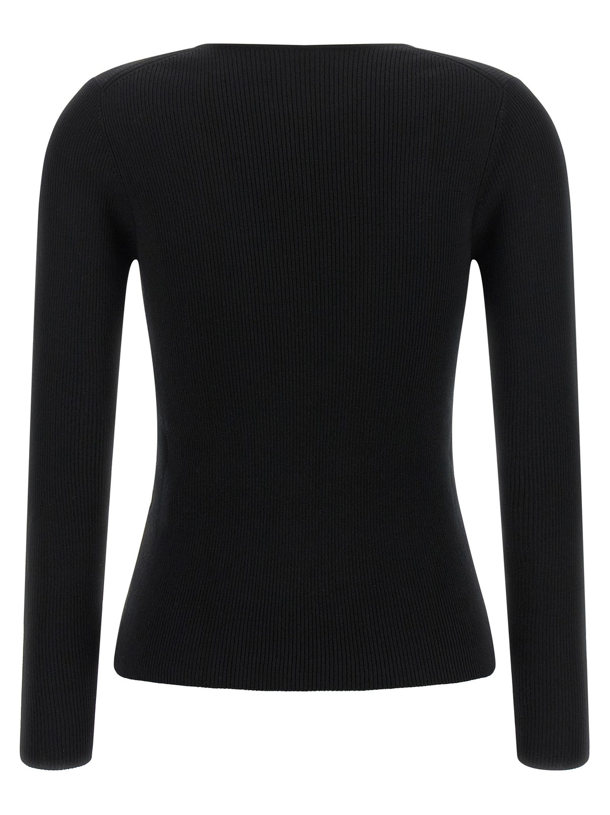 Parosh Long Sweater Black