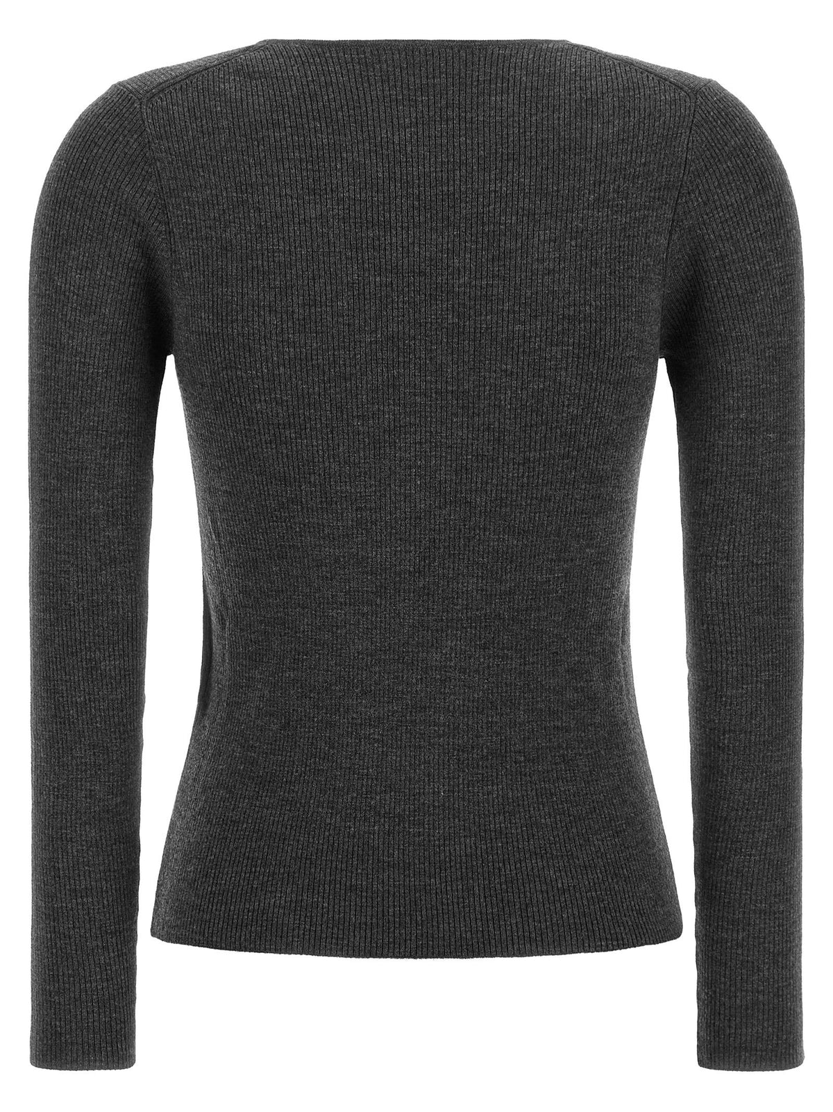 Parosh Long Sweater Grey