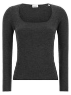 Parosh Long Sweater Grey