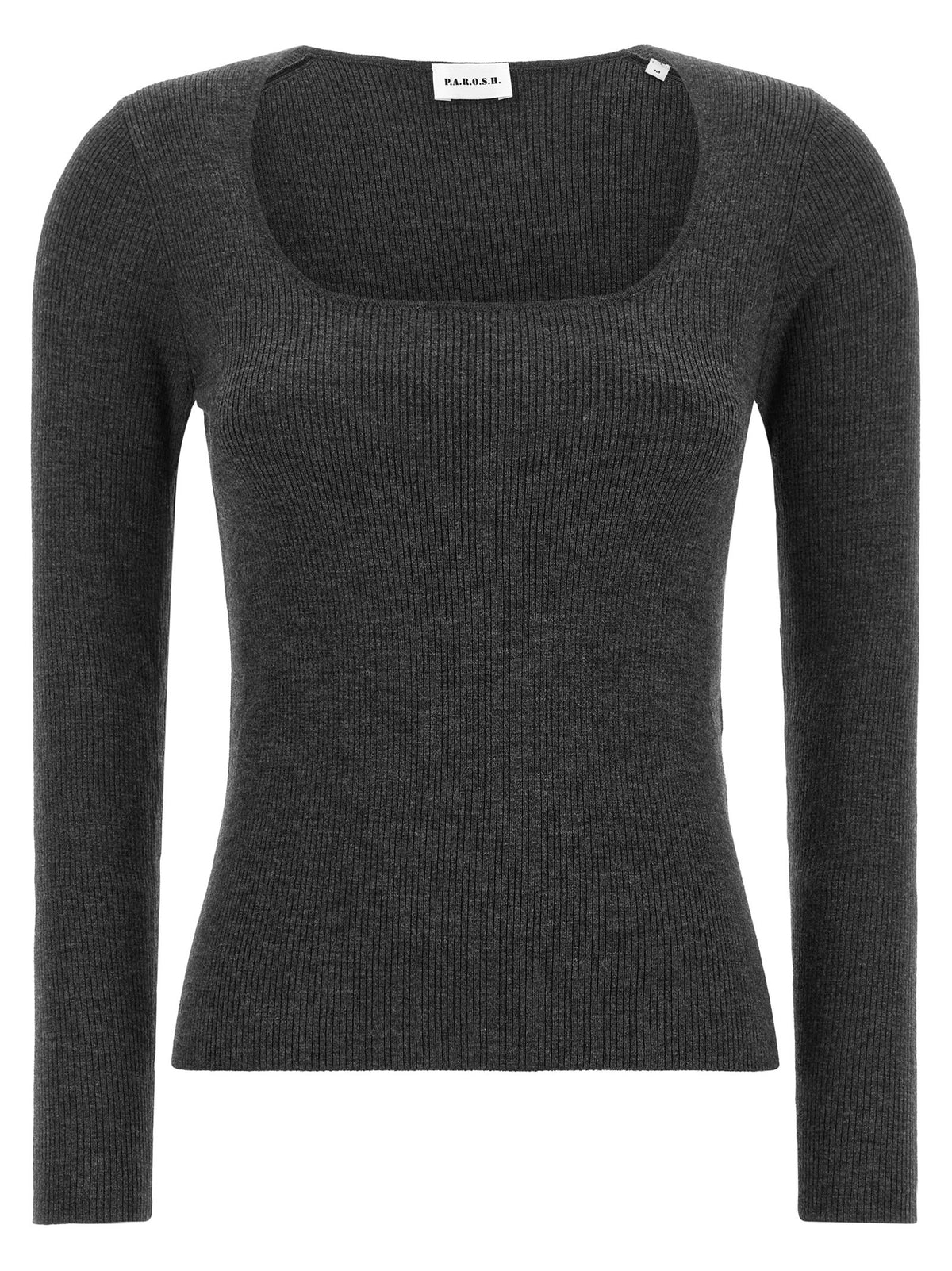 Parosh Long Sweater Grey
