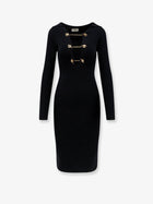 Elisabetta Franchi Women's Long Viscose Blend Dress Black
