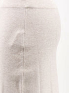 Hevò Women's Long Viscose Blend Skirt Beige, view 3
