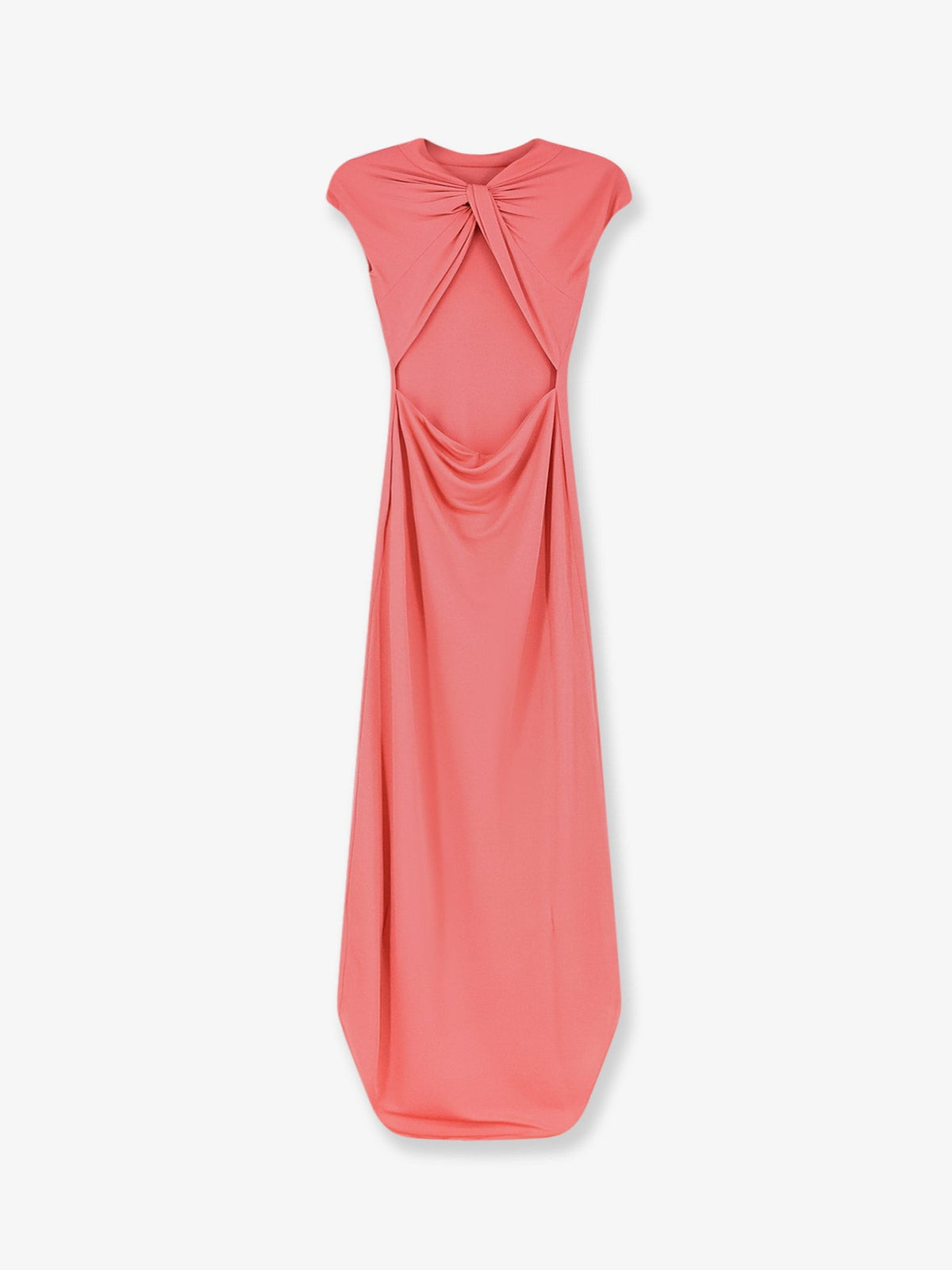 Tom Ford Women's Long Viscose Dress Orange, view 5