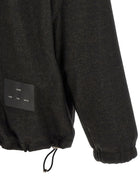 Song For The Mute Long Zip Sweater Grey