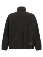 Song For The Mute Long Zip Sweater Grey