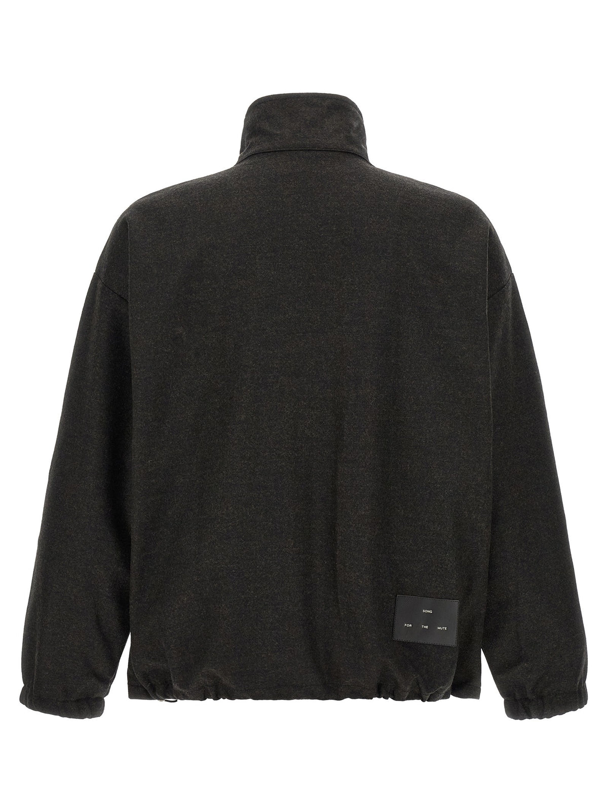 Song For The Mute Long Zip Sweater Grey