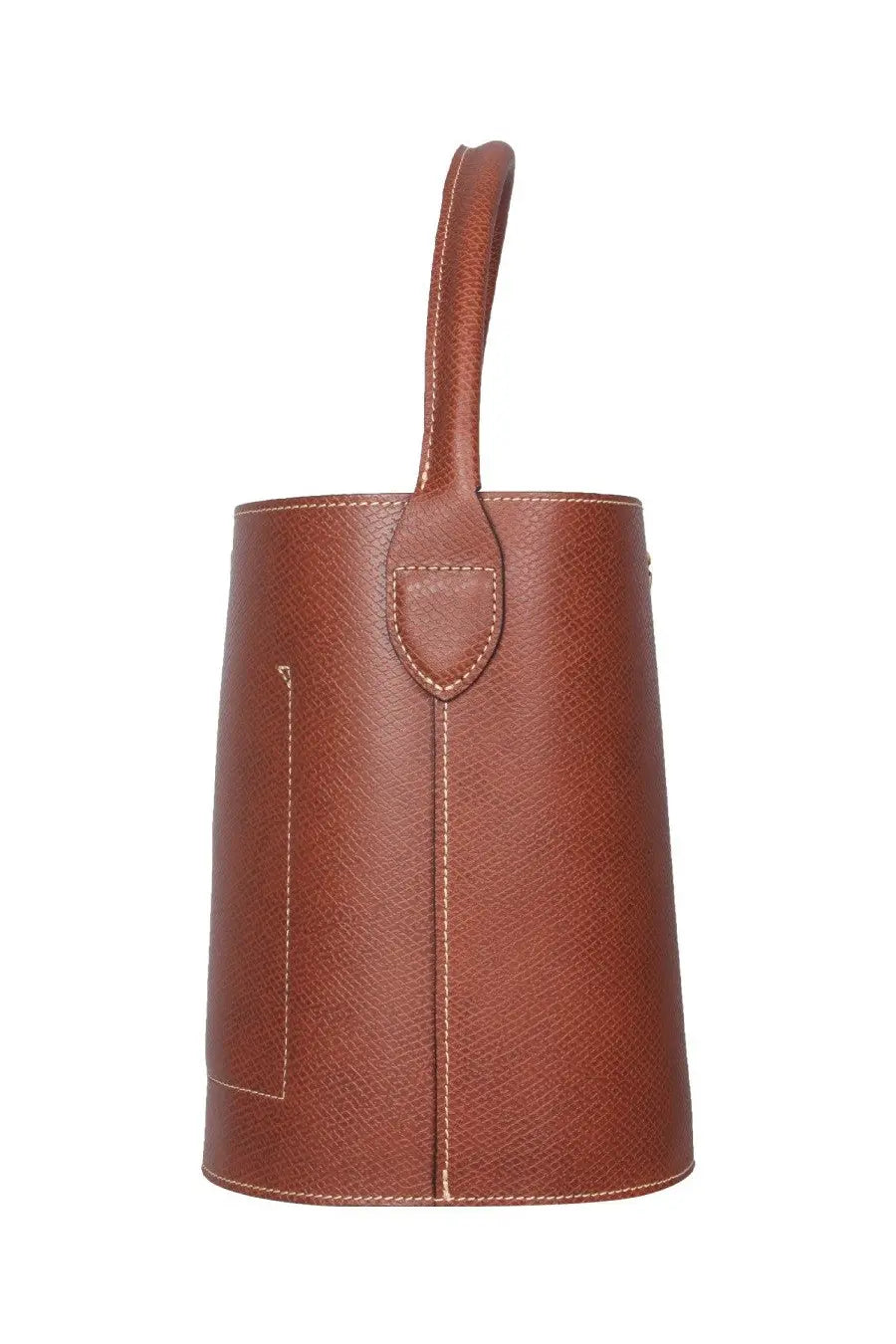 Longchamp Women's Cuir DE Russie Bucket Bag Brown, view 3