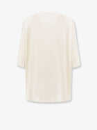 Toteme Women's Longline Wool Blend Sweater White