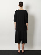Toteme Women's Longline Wool Blend Sweater Black