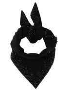 Parosh Scarf Black