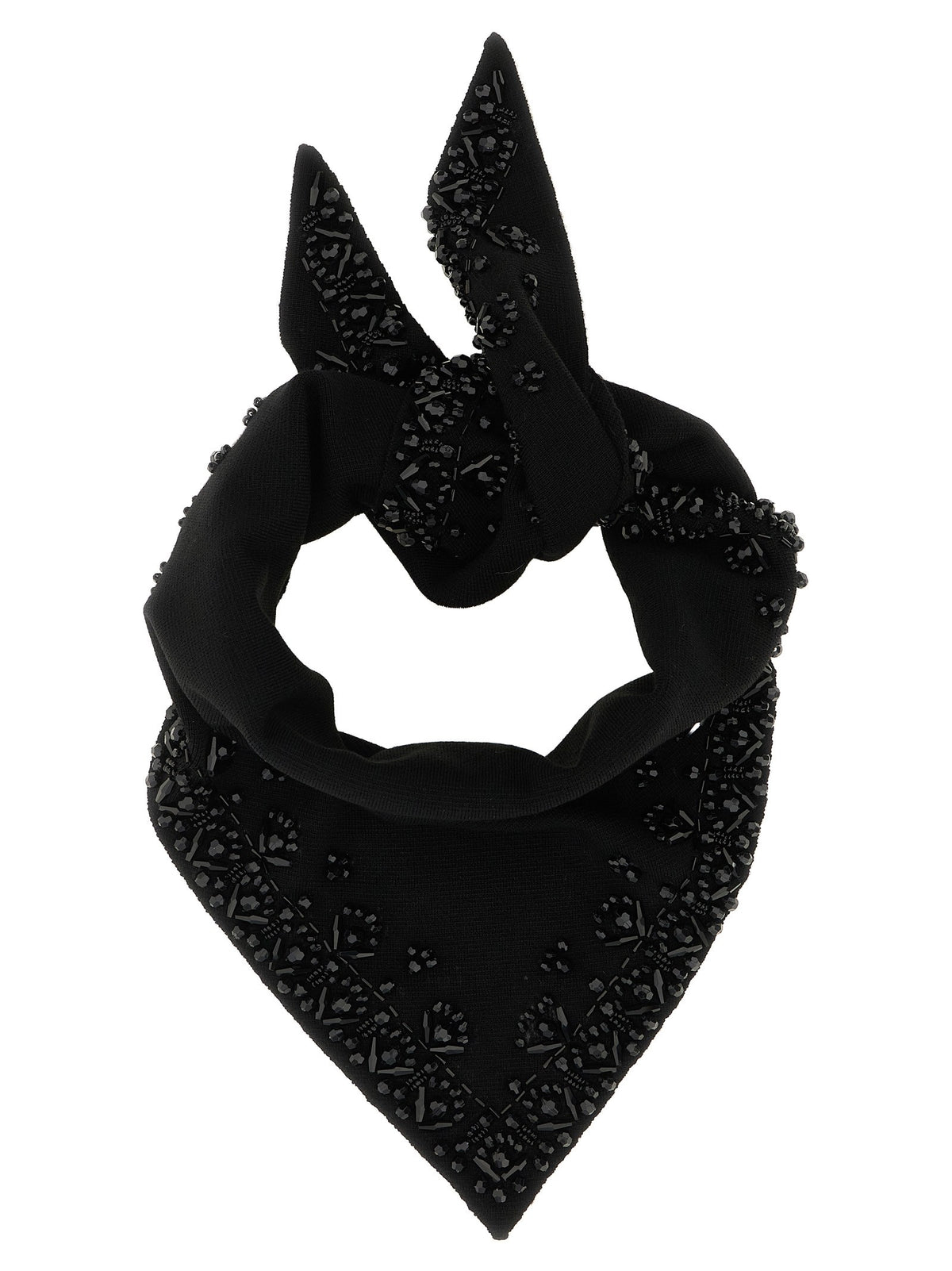 Parosh Scarf Black
