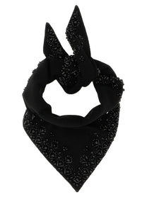 Parosh Scarf Black