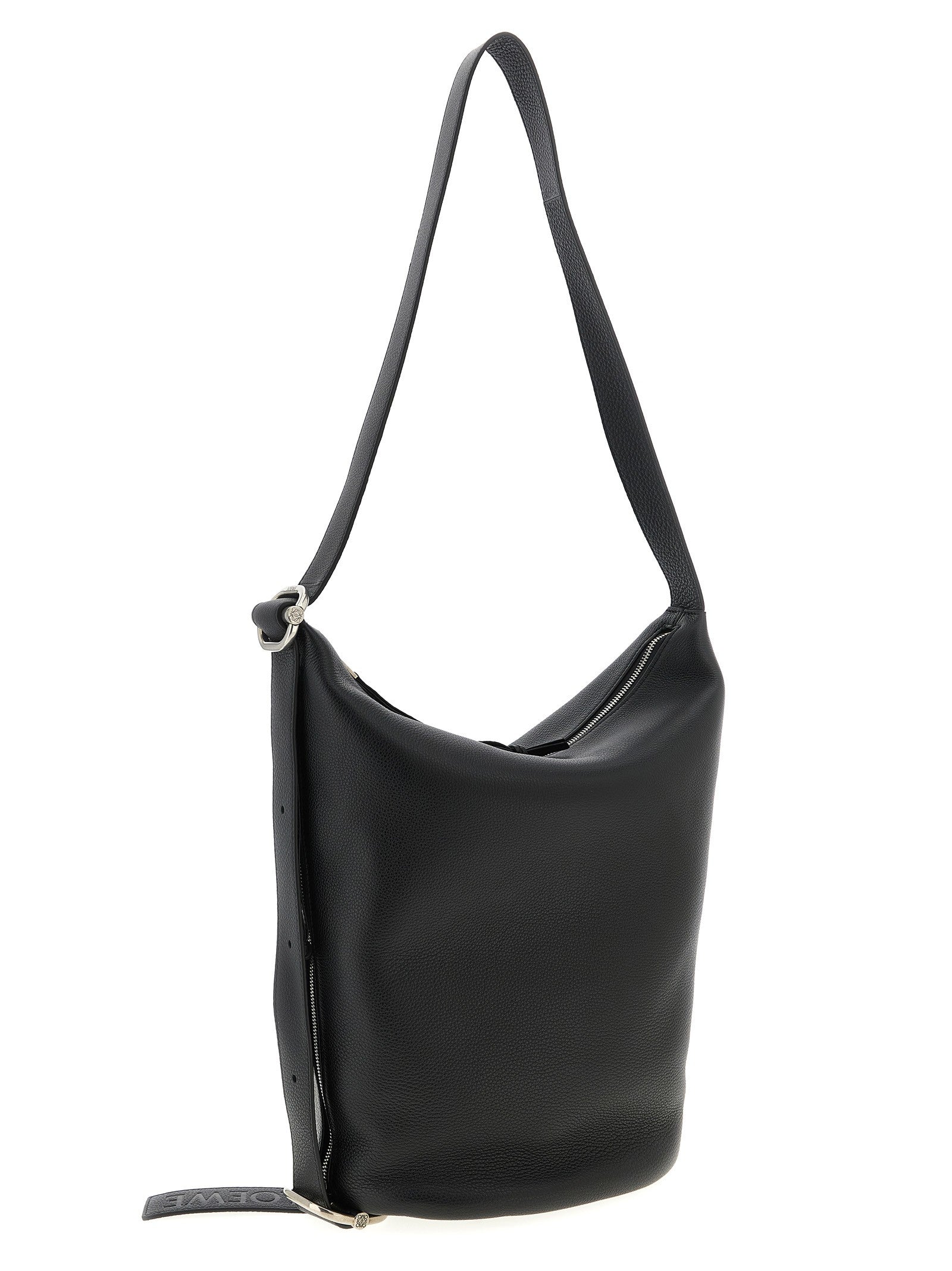 Loewe Loop Bucket Crossbody Bag Black