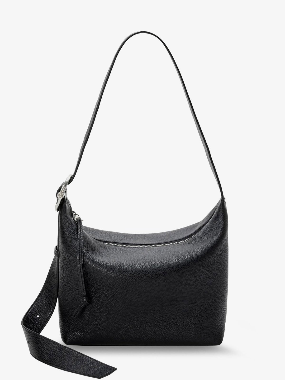 Loewe Men's Loop Medium Shoulder Bag Black
