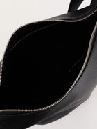 Loewe Men's Loop Leather Crossbody Bag Black, view 4
