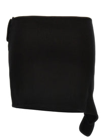 courrèges Loop Milano Skirt Black
