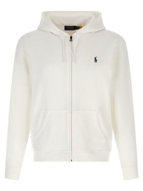 Polo Ralph Lauren Loopback Cotton Hoodie White