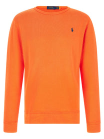 Polo Ralph Lauren Loopback Cotton Sweatshirt Orange