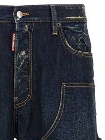 Dsquared2 Loose Carpenter Jeans Blue