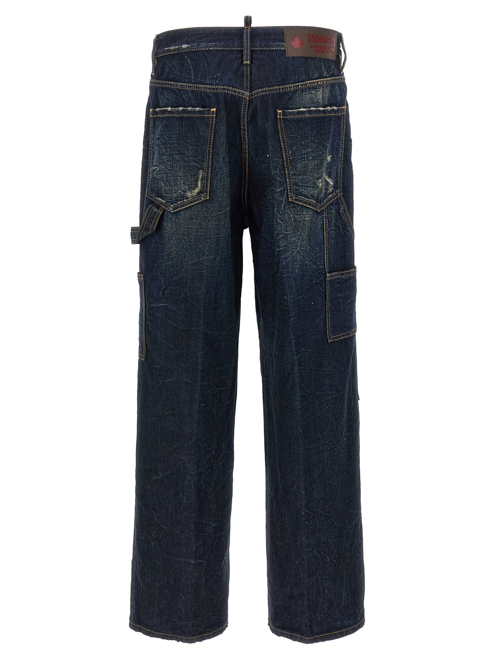 Dsquared2 Loose Carpenter Jeans Blue