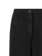Dries Van Noten Loose Cotton Trousers Grey, view 3